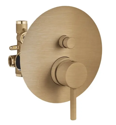 Bateria wannowa podtynkowa Palazzani Digit bronze 12117550