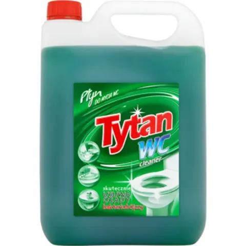 TYTAN Płyn bakteriobójczy do mycia WC ZIELONY, 5 kg