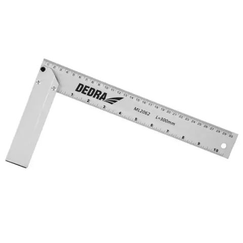 Kątownik budowlany aluminiowy 350x160mm DEDRA ML2063