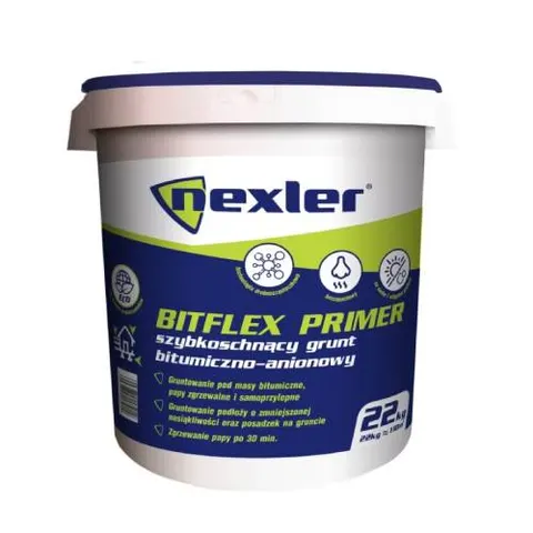 Grunt bitumiczno-anoniowy Bitflex Primer NEXLER 22 kg