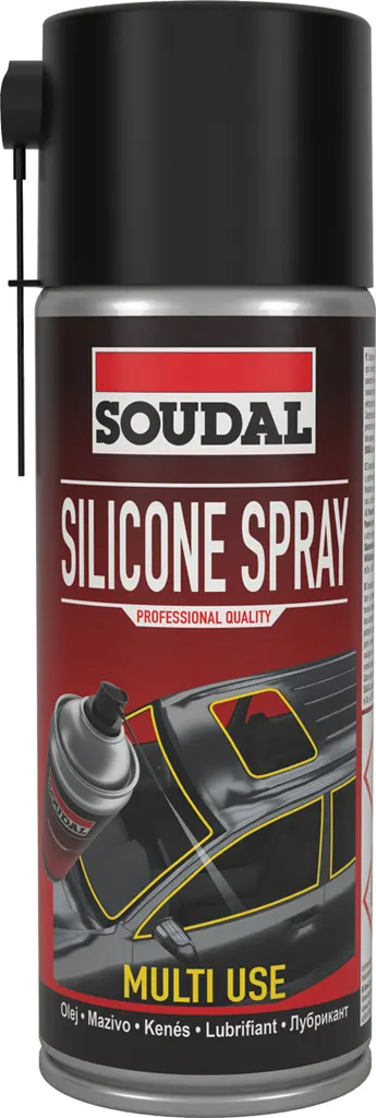 SOUDAL SILICONE Silikonowy SPRAY Smarujący 400 ml