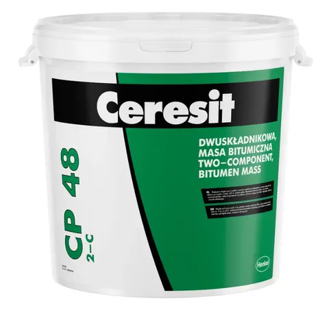 Dwuskładnikowa masa bitumiczna Ceresit CP-48 2-C 30kg