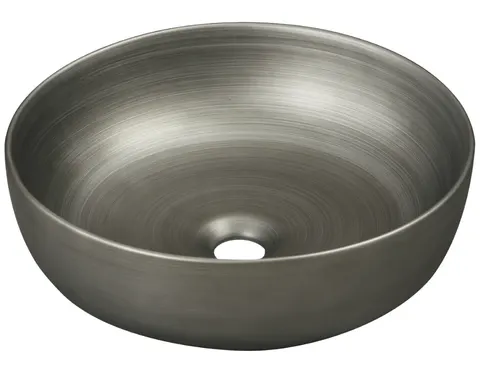 Umywalka nablatowa okrągła Kerra KR-98 Silver