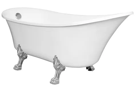 Wanna wolnostojąca Kerra Antica 164 cm chrom