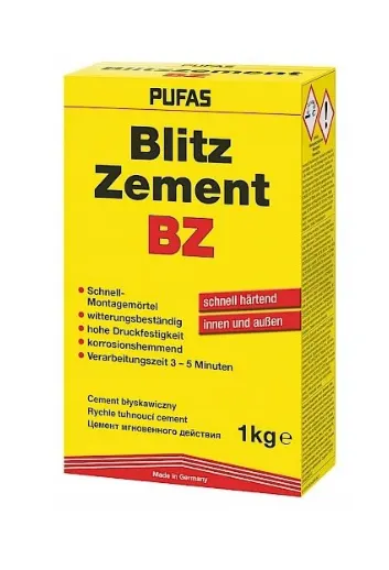 Cement błyskawiczny PUFAS 1 kg