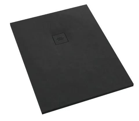 Brodzik prostokątny 90x100 cm Schedline Protos Black Stone 3SP.P1P-90100/C/ST-M1/C/ST