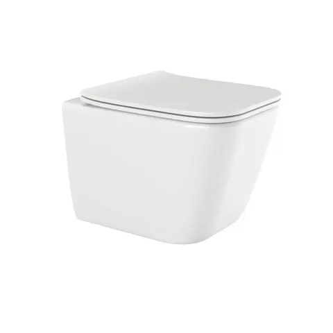 Miska WC Invena Paros z deska wolnoopadającą - CE-90-001-W