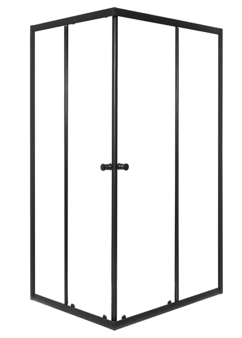 Kabina prysznicowa Kerra Olga Sq BL 90x70cm czarna