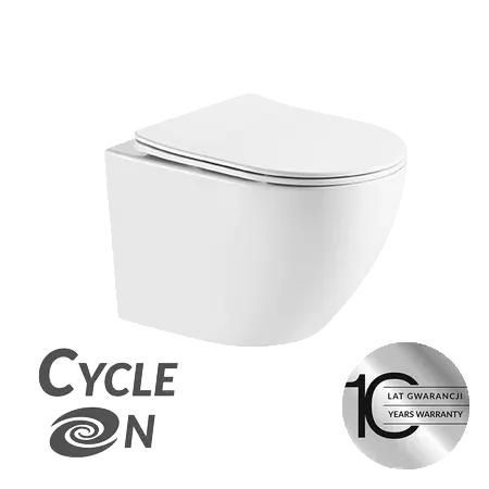Miska Wc Laveo Desna CycleOn 2.0 z deską - VMD_610S