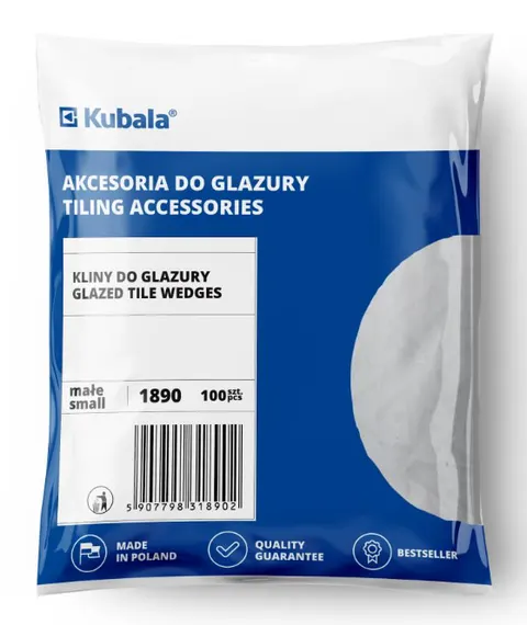 Kliny do glazury małe 100 sztuk Kubala 1890