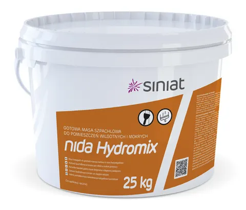Gotowa masa szpachlowa Nida Hydromix Siniat 25 kg
