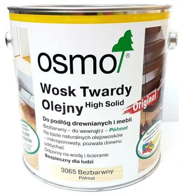 Osmo Wosk Twardy Olejny półmat próbka 0,005l