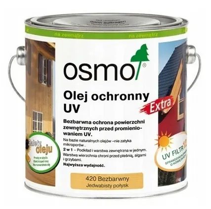 Olej Ochronny UV Extra bezbarwny OSMO 420 0,75l