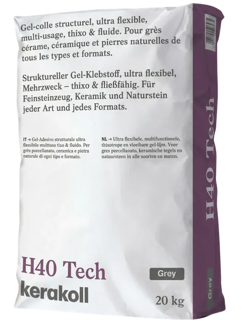 Klej żelowy Kerakoll H40 TECH szary 20 kg