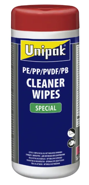 Ściereczki czyszczące Cleaner Wipes Unipak 100 sztuk