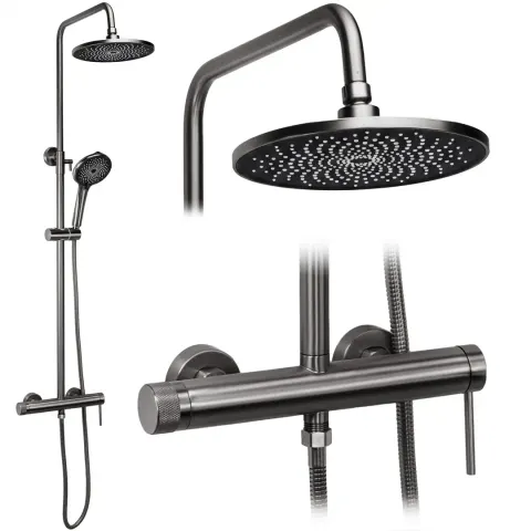 Zestaw Natryskowy Rea Foss Clif Tytan - dodatkowo 5% rabatu na kod REA5