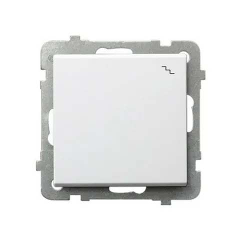SONATA łącznik schodowy srebrny mat; ŁP-3R/m/38, OSPEL