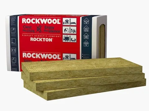 Wełna mineralna Rockwool ROCKTON SUPER 7.32 m2 100x61x5 cm λ = 0,035 W/mK