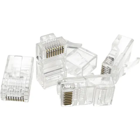 Wtyk przelotowy RJ45 UTP kat.5e (100 szt)