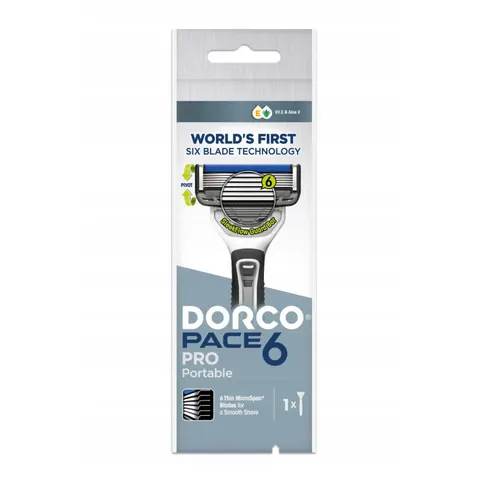 DORCO MEN Maszynka jednorazowa do golenia 6 OSTRZY, 1 szt