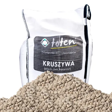 Keramzyt LECA frakcja 8-20 worek BIG BAG TOTEN 1m3