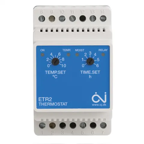 Komplet regulatora ETR2 z czujnikami ETOR 55 oraz ETF 744/99