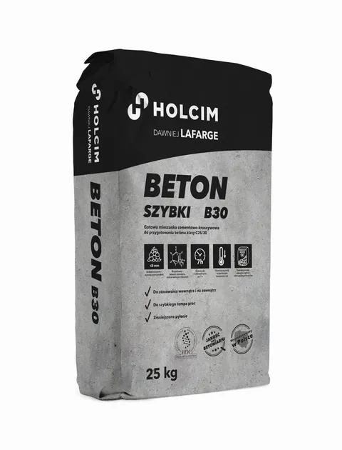 Beton workowany Holcim B30 25kg