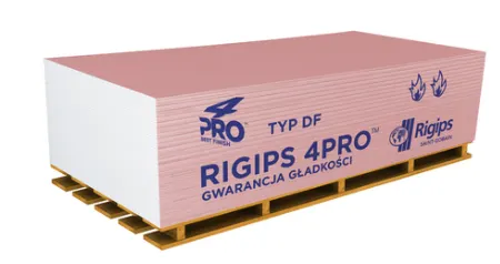 Płyta gipsowo-kartonowa RIGIPS 4PRO Fire typ DF GKF 1200x2000x12,5