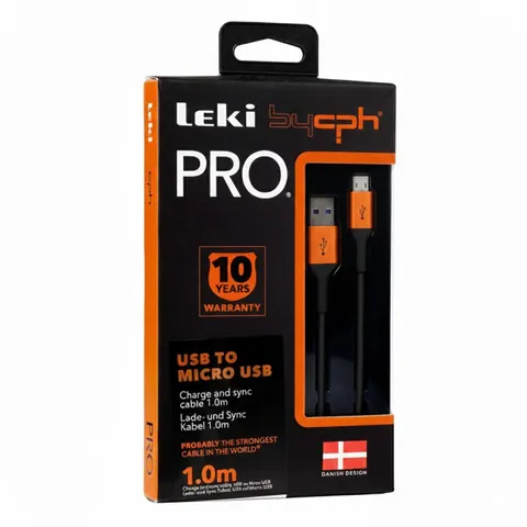 LEKI PRO Kabel USB to MICRO USB 1M 10 LAT GWARANCJI, 1 szt