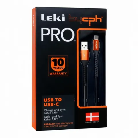 LEKI PRO Kabel USB to USB-C 1M 10 LAT GWARANCJI, 1 szt