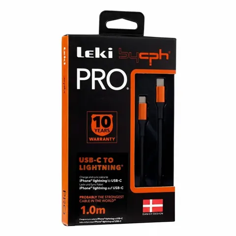 LEKI PRO Kabel USB-C to LIGHTNING 1M 10 LAT GWARANCJI, 1 szt