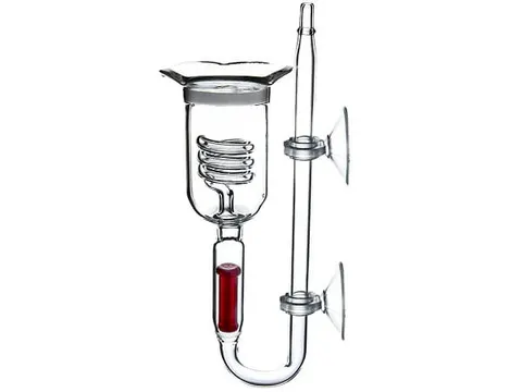 Szklany dyfuzor co2 3w1 spiralny z zaworkiem