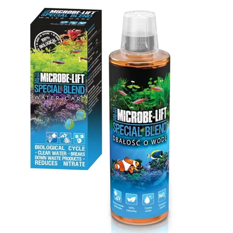 Microbe-Lift Special Blend 473ml Żywe Bakterie do Akwarium Słodkowodne Morskie