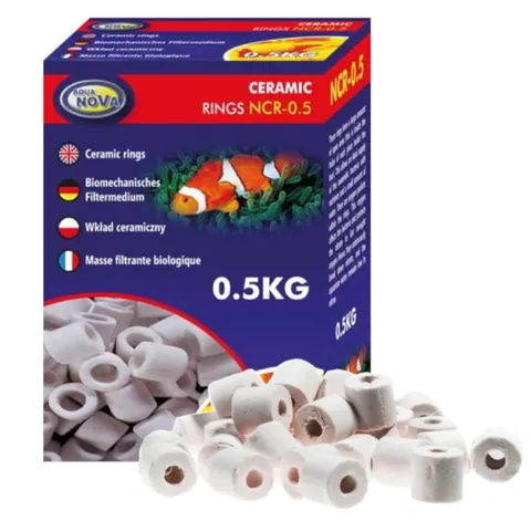 Aqua nova bio ceramika 0,5kg siatka gratis
