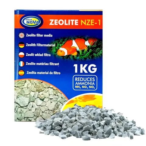 Zeolit mineralny Aqua Nova 1kg + siatka GRATIS