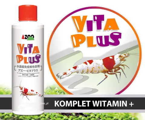 Azoo Vita Plus 120ml witaminy dla krewetek