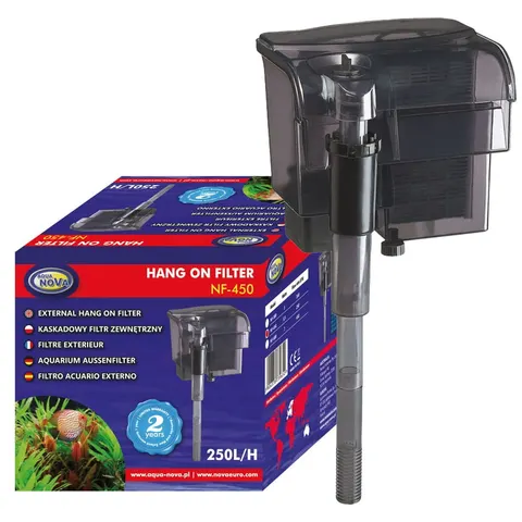 Filtr kaskadowy + skimmer - Aqua Nova NF-450
