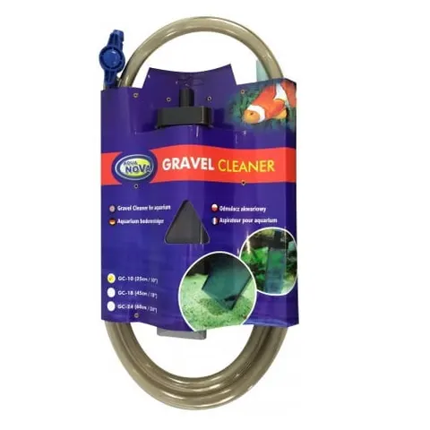 Odmulacz do akwarium Aqua Nova S -25cm + zawór
