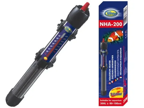 Aqua nova grzałka z termostatem 200w do akwarium