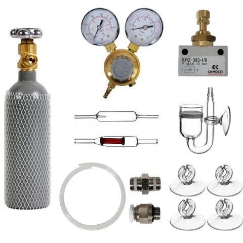 Zestaw co2 standard butla 1,5kg/2,1l