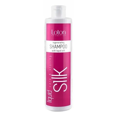 LOTON LIQUID Szampon do włosów SILK, 300 ml