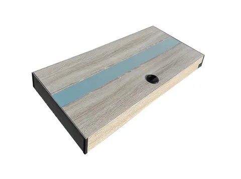 Aquastel Pokrywa Aluminiowa MiniAlu 80x35cm LED White 18W 24 Kolory