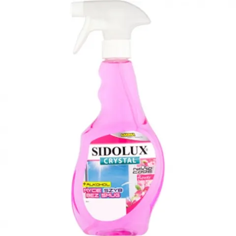 SIDOLUX CRYSTAL płyn do szyb FLOWER, 500 ml