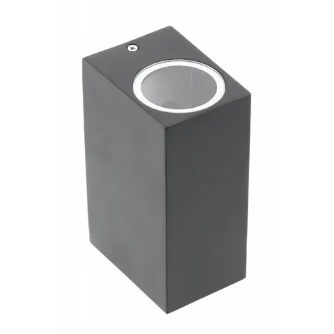 Oprawa ścienna kinkiet lampa dwukierunkowa TIAGO 2xGU10 2x35W IP54 czarna