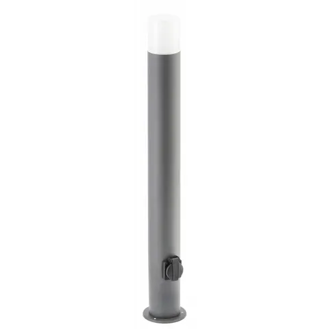 Oprawa ogrodowa CORTA-P 80,E27,MAX.25W,IP44,AC220-240V,50-60Hz,gniazdo max. 3000W, słupek,grafit