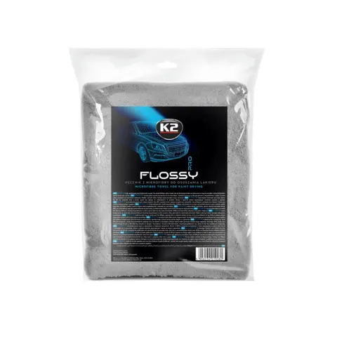 K2 Ręcznik samochodowy z mikrofibry 90X60CM FLOSSY PRO, 1 szt