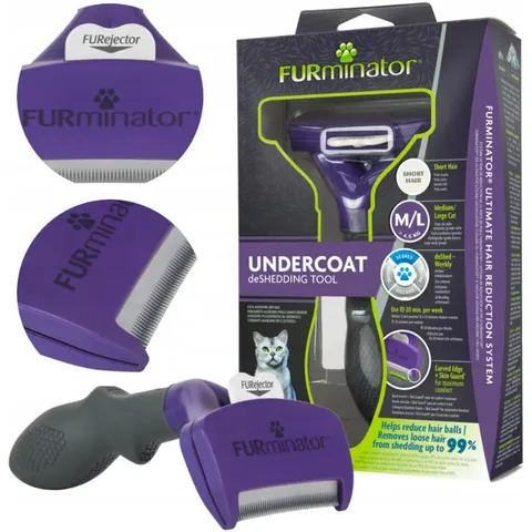 FURMINATOR dla kotów krótkowłosych Large