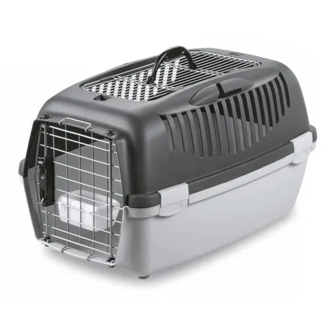 Transporter pies Gulliver 3 Delux TopFree 40x61x38 szary