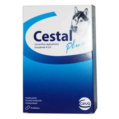 Tabletki na robaki odrobaczanie psa CESTAL 8szt