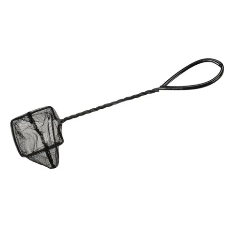 Siatka do łowienia ryb krewetek 8cm czarna